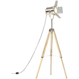vidaXL Tripod Vloerlamp - Retro stijl verstelbaar mango hout 140cm vidaXL Tripod Vloerlamp - Retro stijl verstelbaar mango hout 140cm