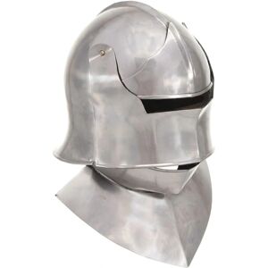 vidaXL Antique Replica Steel Helmet for LARP - Medieval Costume Accessory vidaXL Antique Replica Steel Helmet for LARP - Medieval Costume Accessory