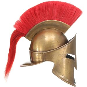 vidaXL Greek Warrior Helmet Antique Replica Brass Steel - Helmet vidaXL Greek Warrior Helmet Antique Replica Brass Steel - Helmet
