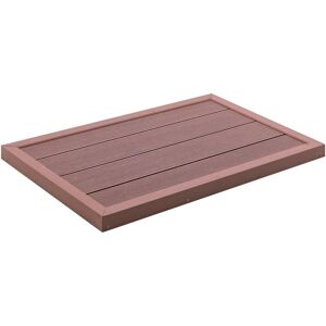 vidaXL Brown Solar Shower Floor Element - Floor Element vidaXL Brown Solar Shower Floor Element - Floor Element