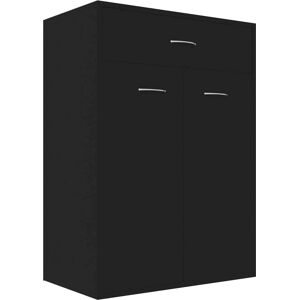 vidaXL Black 60x35x84 cm Shoe Cabinet - Shoe Storage Furniture vidaXL Black 60x35x84 cm Shoe Cabinet - Shoe Storage Furniture