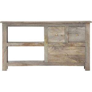 vidaXL Mangoholz TV-Möbel - Retro Stil - 100x30x55 cm vidaXL Mangoholz TV-Möbel - Retro Stil - 100x30x55 cm