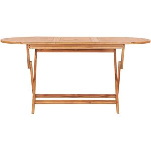 VidaXL Foldable Garden Table - Teak 160x80x75 cm - Garden Tables VidaXL Foldable Garden Table - Teak 160x80x75 cm - Garden Tables