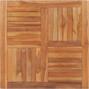 vidaXL Teak Square Tabletop - Tabletop - 90x90cm vidaXL Teak Square Tabletop - Tabletop - 90x90cm