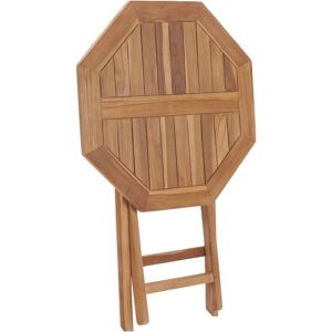 vidaXL teak garden table - folding 60x60x75cm outdoor furniture vidaXL teak garden table - folding 60x60x75cm outdoor furniture