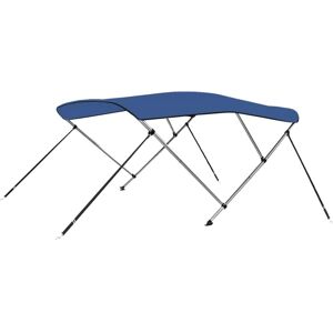 vidaXL 3 Bow Bimini Top Blue 183x160x137 cm - Boat Canopy vidaXL 3 Bow Bimini Top Blue 183x160x137 cm - Boat Canopy