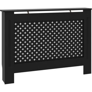 vidaXL Radiator Cover Black MDF - Heating Unit vidaXL Radiator Cover Black MDF - Heating Unit