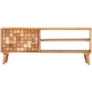 vidaXL Acacia Wood TV Cabinet - 100x35x40 cm - Brown vidaXL Acacia Wood TV Cabinet - 100x35x40 cm - Brown