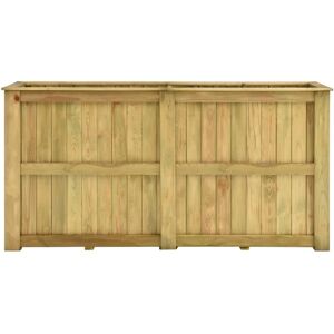 vidaXL Impregnert furu høybed 196x50x100cm vidaXL Impregnert furu høybed 196x50x100cm