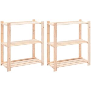 vidaXL Storage Shelves 3 Floors - Storage Shelves vidaXL Storage Shelves 3 Floors - Storage Shelves