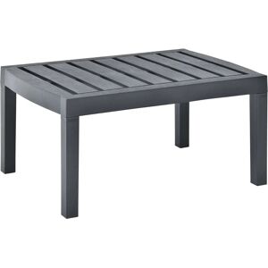 Nnevl Nnevl Garden Table - Anthracite Plastic - 78x55x38 Cm - Garden Table Nnevl Nnevl Garden Table - Anthracite Plastic - 78x55x38 Cm - Garden Table