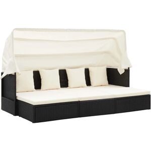 VidaXL Lit d'Extérieur - Canapé de Jardin Résistant - Publicité VidaXL Lit d'Extérieur - Canapé de Jardin Résistant - Publicité