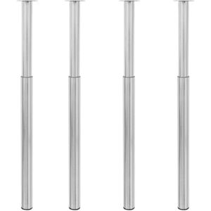 vidaXL Teleskoplegungen 710-1100 mm - Tischbeine vidaXL Teleskoplegungen 710-1100 mm - Tischbeine