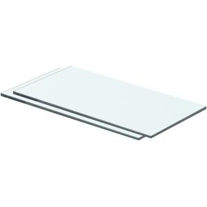 vidaXL Shelves 2 pcs Clear Glass 40x15 cm - Shelves vidaXL Shelves 2 pcs Clear Glass 40x15 cm - Shelves
