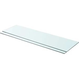 vidaXL shelves 2 pcs. glass Transparent 90 x 25 cm - Shelves vidaXL shelves 2 pcs. glass Transparent 90 x 25 cm - Shelves