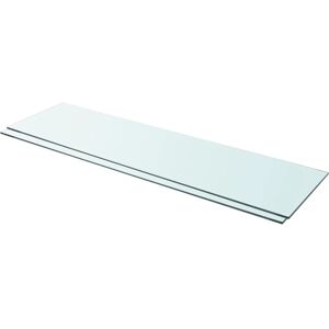 vidaXL Shelves 2 pcs Panel Glass Transparent 110x30 cm - Shelves vidaXL Shelves 2 pcs Panel Glass Transparent 110x30 cm - Shelves