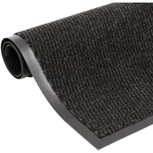 vidaXL Black 80x120cm Dirt Catching Mat - Dirt Catching Mats vidaXL Black 80x120cm Dirt Catching Mat - Dirt Catching Mats