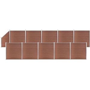 Nova Fence Panels 10 Squares 1 Inclined 1830x186cm - Fence Panels Nova Fence Panels 10 Squares 1 Inclined 1830x186cm - Fence Panels