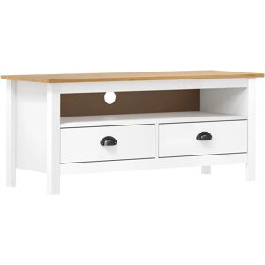 vidaXL 288926 White Pine TV Cabinet - TV furniture vidaXL 288926 White Pine TV Cabinet - TV furniture