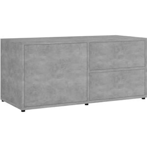 vidaXL 801854 Gråt TV-skab - TV-møbel vidaXL 801854 Gråt TV-skab - TV-møbel