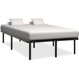 vidaXL Metal Bed Frame Black 180x200 cm - Classic Bedroom Furniture vidaXL Metal Bed Frame Black 180x200 cm - Classic Bedroom Furniture
