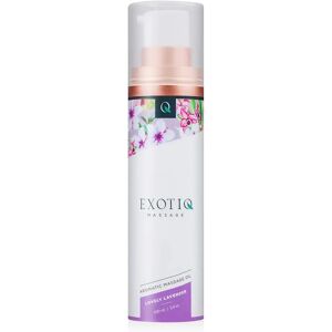 Exotiq Lavendel Massasjeolje - Avslappende, Nærende, 100ml Exotiq Lavendel Massasjeolje - Avslappende, Nærende, 100ml