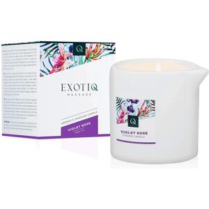 Exotiq Violet Rose Massagekaars - Aromatherapie, 200g Exotiq Violet Rose Massagekaars - Aromatherapie, 200g