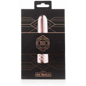 Rosy Gold Mini Vibrator - Compact, Rechargeable, Waterproof - 10 Modes Rosy Gold Mini Vibrator - Compact, Rechargeable, Waterproof - 10 Modes