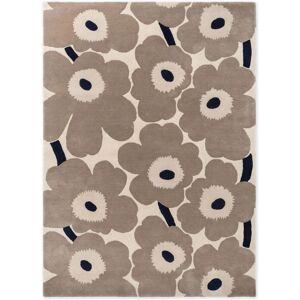 Marimekko Unikko Greige uldteppet - 140x200cm - Moderne indretningstilbehør Marimekko Unikko Greige uldteppet - 140x200cm - Moderne indretningstilbehør
