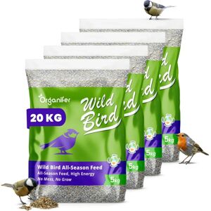 Nourriture pour Oiseaux Organifer - 20 kg - Haute énergie, Propre & Sans germination - Publicité Nourriture pour Oiseaux Organifer - 20 kg - Haute énergie, Propre & Sans germination - Publicité