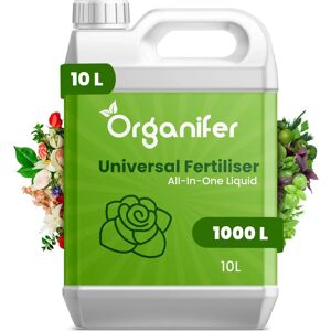 Engrais Tout-en-Un Organifer - 10L pour 1000L - Nourriture pour plantes - Publicité Engrais Tout-en-Un Organifer - 10L pour 1000L - Nourriture pour plantes - Publicité