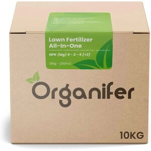 Engrais Organifer pour Gazon - NPK 9-2-5+3 - Publicité Engrais Organifer pour Gazon - NPK 9-2-5+3 - Publicité