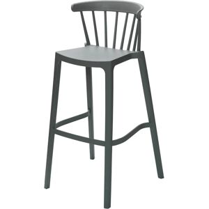 Essentials Windson Grüner Polypropylen Barhocker - 56x55x103cm Essentials Windson Grüner Polypropylen Barhocker - 56x55x103cm