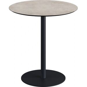 Veba Urban Tisch - 70cm, Schwarz, Stahl, Modernes Design Veba Urban Tisch - 70cm, Schwarz, Stahl, Modernes Design