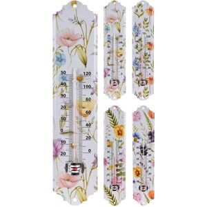 PRO GARDEN Modèle - Thermomètre en métal en forme de fleur - Pour intérieur/extérieur - Publicité PRO GARDEN Modèle - Thermomètre en métal en forme de fleur - Pour intérieur/extérieur - Publicité