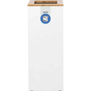 Cubo de reciclaje Kaiserkraft Paxa 65L Blanco/Azul Cubo de reciclaje Kaiserkraft Paxa 65L Blanco/Azul