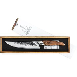 Couteau de Cuisine Forged VG10 Japonais - 20,5cm - Manche en bois - Publicité Couteau de Cuisine Forged VG10 Japonais - 20,5cm - Manche en bois - Publicité