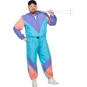 Wilbers 80's Retro Tuta da Sci - Costume Uomo Wilbers 80's Retro Tuta da Sci - Costume Uomo