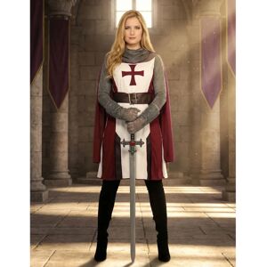 Luksusowy kostium templarki Deluxe - Czerwony - Karnawał i imprezy tematyczne Luksusowy kostium templarki Deluxe - Czerwony - Karnawał i imprezy tematyczne