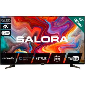 Salora 43QLEDTV Noir - TV 4K Smart 43" avec HDR, Wi-Fi - Publicité Salora 43QLEDTV Noir - TV 4K Smart 43" avec HDR, Wi-Fi - Publicité