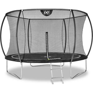 EXIT Black Edition Outdoor Round Coil spring Above ground trampoline - Trampoline EXIT Black Edition Outdoor Round Coil spring Above ground trampoline - Trampoline
