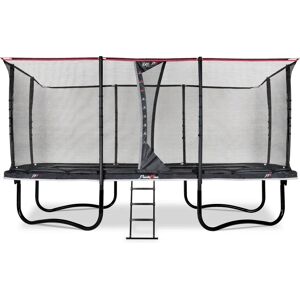 Exit PeakPro Outdoor Round Coil Spring Above Ground Trampoline - Black Exit PeakPro Outdoor Round Coil Spring Above Ground Trampoline - Black