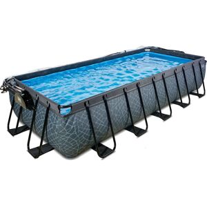 Piscine rectangulaire EXIT avec cadre en acier 12600L - Piscine hors sol - Publicité Piscine rectangulaire EXIT avec cadre en acier 12600L - Piscine hors sol - Publicité