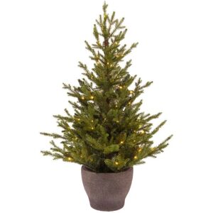 Kaemingk BV Tree with Micro LED Lights - 120x70cm Christmas Decor Kaemingk BV Tree with Micro LED Lights - 120x70cm Christmas Decor