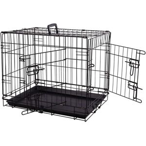 Cage pour Animaux Flamingo Mezo - Pliable, 43x61x50cm - Noir - Publicité Cage pour Animaux Flamingo Mezo - Pliable, 43x61x50cm - Noir - Publicité