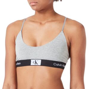Calvin Klein Unlined Bralette Bra (000QF7216E) - grey Calvin Klein Unlined Bralette Bra (000QF7216E) - grey