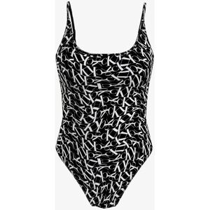 Dámský plavky Calvin Klein Scoop All Over Print černobílý Dámský plavky Calvin Klein Scoop All Over Print černobílý