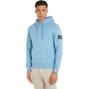 Calvin Klein Hoodie - Blauw - Normale Pasvorm - Katoen Calvin Klein Hoodie - Blauw - Normale Pasvorm - Katoen