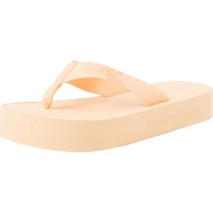 Calvin Klein Flatform Flipflop Jelly sandaler rosa YW0YW01398 Calvin Klein Flatform Flipflop Jelly sandaler rosa YW0YW01398