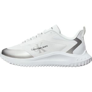 Baskets Calvin Klein Jeans Eva Runner Low Argentées - Sneakers Baskets Calvin Klein Jeans Eva Runner Low Argentées - Sneakers